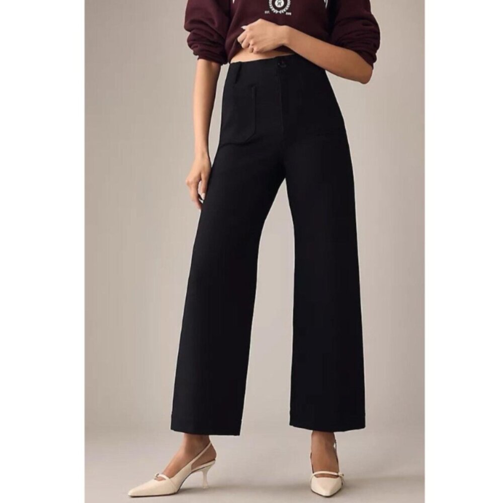 NWOT Anthropologie Maeve Colette Ponte Pants 27P